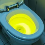 urine jaune fluo