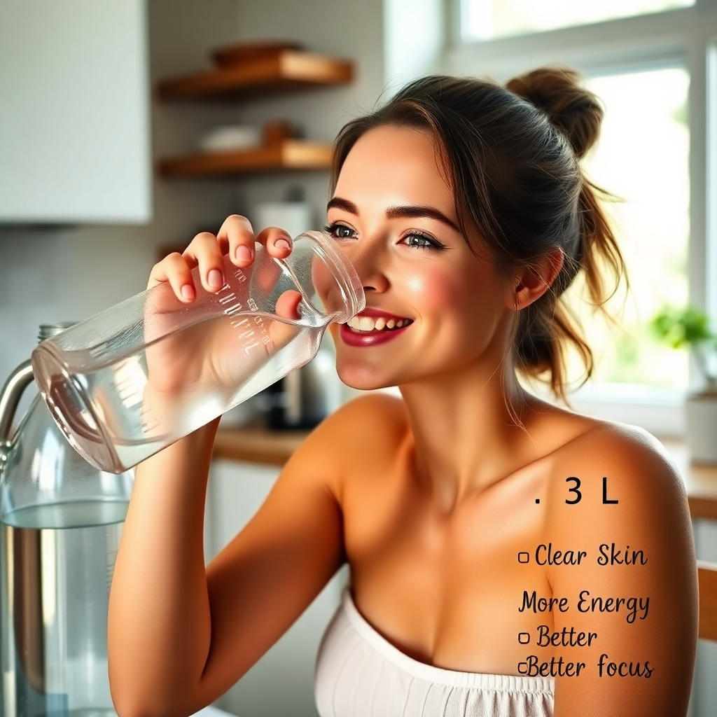 boire 3 litres d'eau par jour les effets incroyables