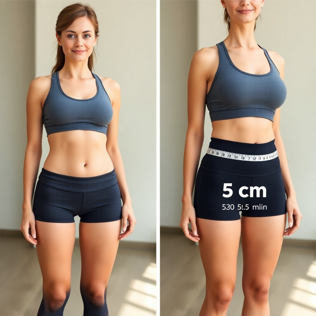 5 cm de tour de taille en kg