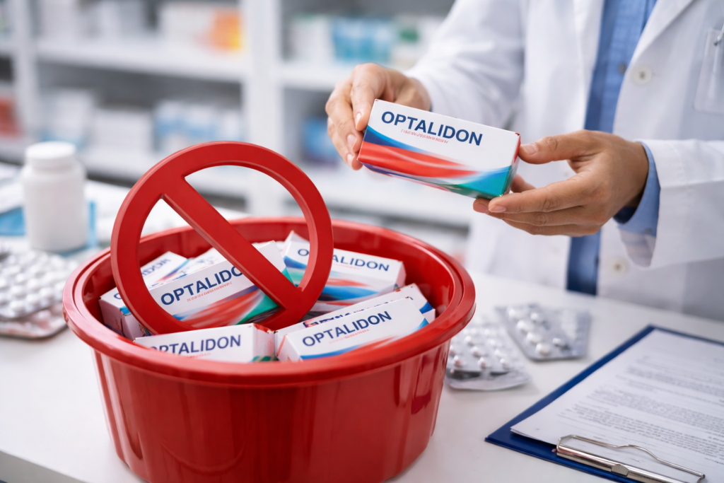 Pourquoi l'Optalidon a été retiré du marché